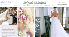 Desktop Screenshot of abigailscollection.co.uk